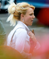 EXCLUSIVE Britney Spears arrives at X Factor with new puppy!