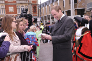 Prince William and Catherine Duchess of Cambridge visit Cambridgeshire, Britain - 28 Nov 2012