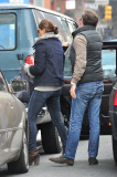 NEW YORK LOVE STORY BETWEEN, PRINCESS MADELEINE OF SWEDEN AND CHRIS O'NEILL. PRINCESS MADELEINE WAS SHOWING HER HUGE ENGAGEMENT RING AS THE BEATIFUL COUPLE WERE SHOPPING IN SOHO ON A SUNDAY AFTERNOON.  PLS NOTICE BOTH WEARING AVIATOR SUNGLASSES AND PRINCE