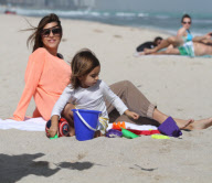 Die Kardashians am Strand
