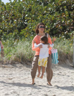 Die Kardashians am Strand
