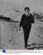 Queen Soraya Of Iran At St Moritz Switzerland Princess Soraya Esfandiary-bakhtiari (22 June 1932 A 26 October 2001) Was The Second Wife And Queen Consort Of Mohammad Reza Pahlavi The Late Shah Of Iran.