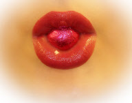 Lip art designs created by student make-up artists, Britain - 2012