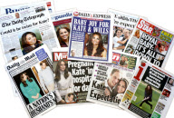 Media Coverage of the News of Catherine Duchess of Cambridge's Pregnancy - 04 Dec 2012