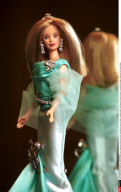 BARBIE DOLL,THE WORLD MOST EXPENCIVE BARBIE DOLL.A 50.000 LIVRES VERSION WITH OVER 1