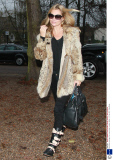 Kate Moss arriving at her new home, London, Britain - 21 Nov 2011