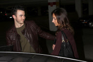 Kevin Jonas and Danielle Deleasa : Movie Date Night