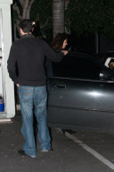 *EXCLUSIVE* Oksana Grigorieva was out with a new man at Cafe La Boheme