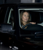 Carole Middleton leaves King Edward VII hospital