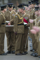 Prince Charles welcomes home 1st Battalion Welsh Guards, Hounslow, Middlesex, Britain - 06 Dec 2012