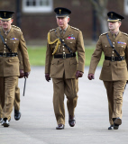 Prince Charles welcomes home 1st Battalion Welsh Guards, Hounslow, Middlesex, Britain - 06 Dec 2012