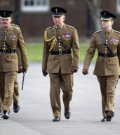 Prince Charles welcomes home 1st Battalion Welsh Guards, Hounslow, Middlesex, Britain - 06 Dec 2012