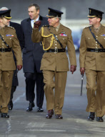 Prince Charles welcomes home 1st Battalion Welsh Guards, Hounslow, Middlesex, Britain - 06 Dec 2012