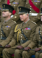Prince Charles welcomes home 1st Battalion Welsh Guards, Hounslow, Middlesex, Britain - 06 Dec 2012