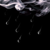 Images created from spent matches, smoke and fire, Ekaterinburg, Russia - 05 Dec 2012