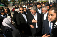 Hamas leader Khaled Meshaal visits Gaza Strip, Palestinian Territories - 07 Dec 2012
