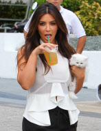 Kim Kardashian's Kitty Mercy Has Passed Away ***FILE PHOTOS*** 