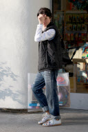 *EXCLUSIVE* Selma Blair gets started on her Holiday Shopping