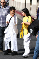 *EXCLUSIVE* Blanket Jackson gets a dose of brain freeze after karate class