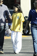 *EXCLUSIVE* Blanket Jackson gets a dose of brain freeze after karate class
