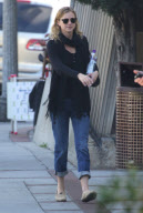 Exclusive... Emily VanCamp Out For Coffee With A Friend 
