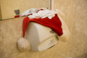 Trainee Santa's at Wookey Hole