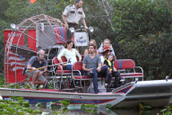 Kourtney and Scott take Mason on a Swamp Tour