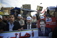 Muslim Brotherhood rally in support of Morsi