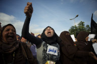Muslim Brotherhood rally in support of Morsi
