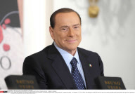Rome  Silvio Berlusconi press conference for television presenter Bruno Vespa's new book ' Il palazzo e la piazza...'