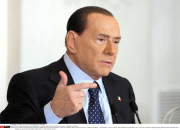 Rome  Silvio Berlusconi press conference for television presenter Bruno Vespa's new book ' Il palazzo e la piazza...'