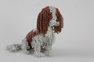 Nirit Levav Packer creates dog sculptures from bike chains and parts, Tel Aviv - 13 Dec 2012