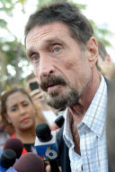 John McAfee gets Interviewed in Miami