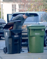 Cory Monteith Takes Out The Trash