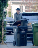 Cory Monteith Takes Out The Trash