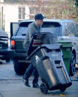 Cory Monteith Takes Out The Trash