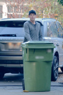 Cory Monteith Takes Out The Trash
