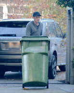 Cory Monteith Takes Out The Trash