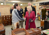 Camilla Duchess of Cornwall Visits the Emmaus Hampshire Community Centre, Winchester, Britain - 13 Dec 2012