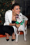 Irina Shayk promotes ASPCA's "Adopt Lady" campaign-New York