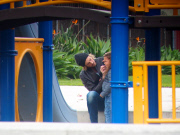 Gabriel Aubry Takes Nahla To The Park 