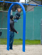 Gabriel Aubry Takes Nahla To The Park 