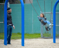 Gabriel Aubry Takes Nahla To The Park 
