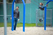 Gabriel Aubry Takes Nahla To The Park 