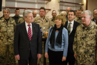 Gauck visits German troops in Afghanistan