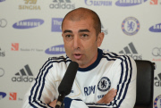 Roberto Di Matteo at Chelsea v Manchester United Press Preview