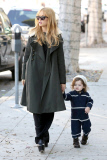 Skyler has a swinging good time with mom Rachel Zoe