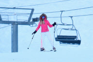 Paris Hilton and River Viiperi: Romantic skiing day in Aspen
