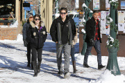 Lori Loughlin and the family head into Aspen for Lunch