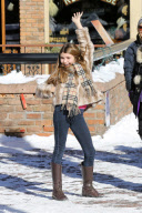Lori Loughlin and the family head into Aspen for Lunch